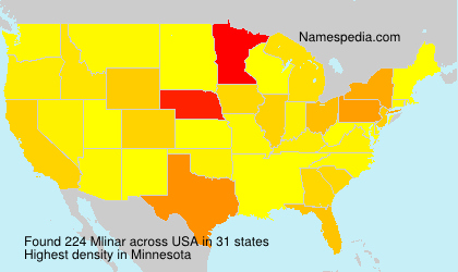 Surname Mlinar in USA