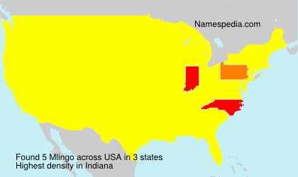 Surname Mlingo in USA Surname Mlingo in USA