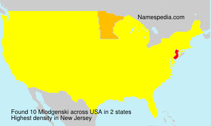 Surname Mlodgenski in USA Surname Mlodgenski in USA