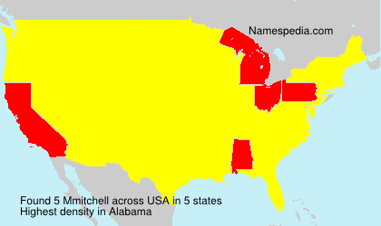 Surname Mmitchell in USA Surname Mmitchell in USA