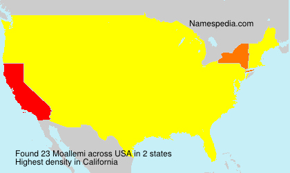 Surname Moallemi in USA Surname Moallemi in USA