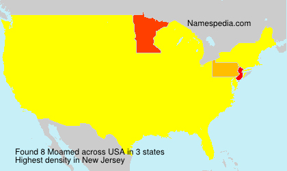 Surname Moamed in USA Surname Moamed in USA
