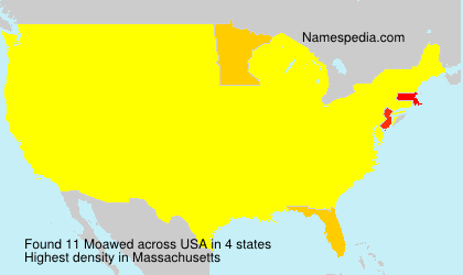 Surname Moawed in USA Surname Moawed in USA