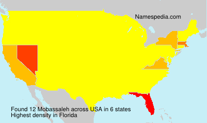 Surname Mobassaleh in USA Surname Mobassaleh in USA