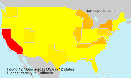 Surname Mobo in USA Surname Mobo in USA