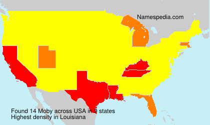 Surname Moby in USA Surname Moby in USA
