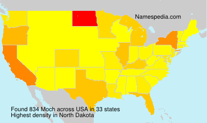 Surname Moch in USA Surname Moch in USA