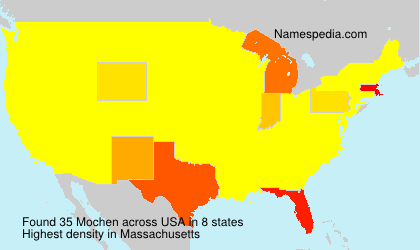 Surname Mochen in USA
