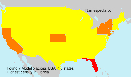 Surname Modello in USA Surname Modello in USA
