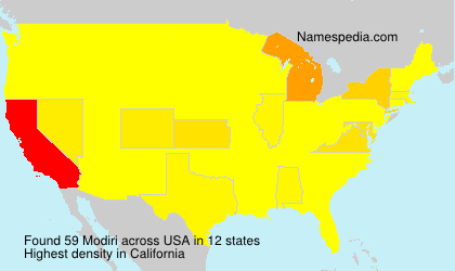 Surname Modiri in USA Surname Modiri in USA