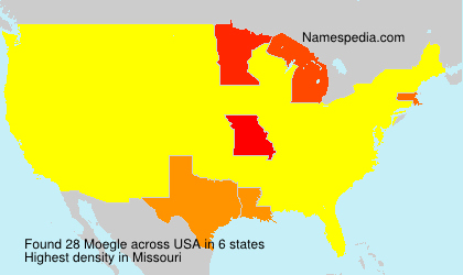 Surname Moegle in USA Surname Moegle in USA