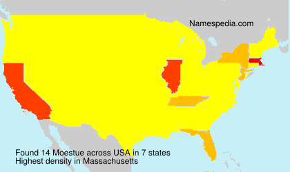 Surname Moestue in USA Surname Moestue in USA