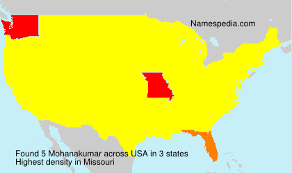 Surname Mohanakumar in USA Surname Mohanakumar in USA
