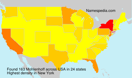 Surname Mohlenhoff in USA Surname Mohlenhoff in USA