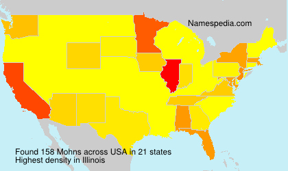 Surname Mohns in USA Surname Mohns in USA