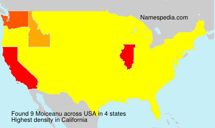 Surname Moiceanu in USA Surname Moiceanu in USA