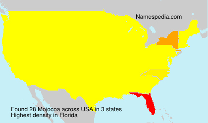 Surname Mojocoa in USA Surname Mojocoa in USA