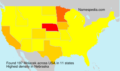 Surname Molacek in USA Surname Molacek in USA