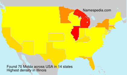 Surname Molda in USA Surname Molda in USA