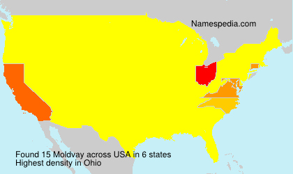 Surname Moldvay in USA Surname Moldvay in USA