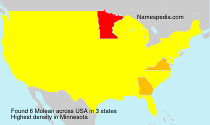 Surname Molean in USA Surname Molean in USA