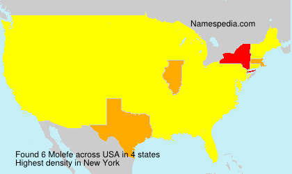 Surname Molefe in USA Surname Molefe in USA