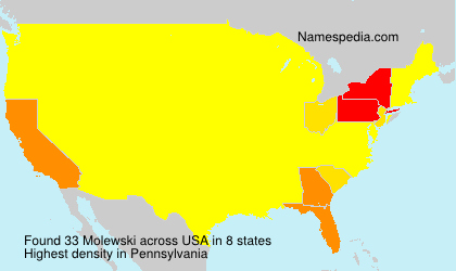 Surname Molewski in USA Surname Molewski in USA