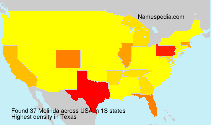 Surname Molinda in USA Surname Molinda in USA