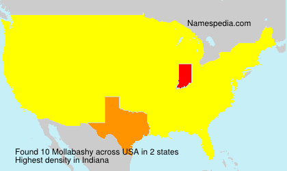 Surname Mollabashy in USA Surname Mollabashy in USA