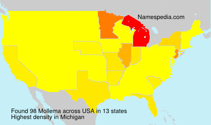 Surname Mollema in USA Surname Mollema in USA