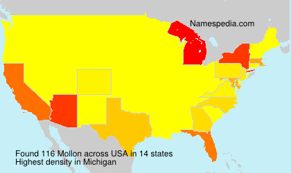 Surname Mollon in USA Surname Mollon in USA