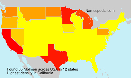 Surname Molmen in USA Surname Molmen in USA