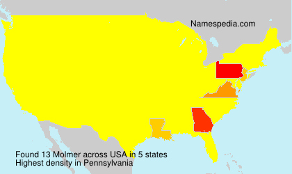 Surname Molmer in USA Surname Molmer in USA