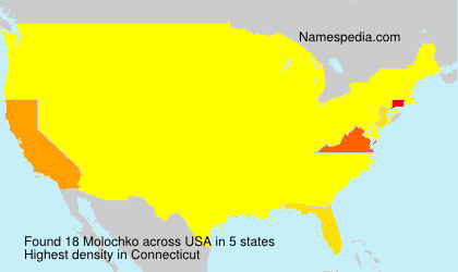 Surname Molochko in USA Surname Molochko in USA