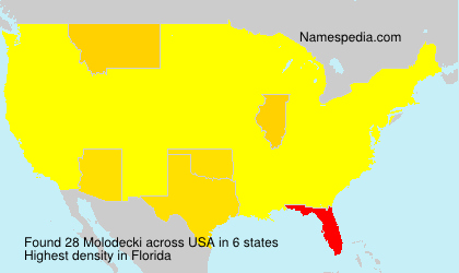 Surname Molodecki in USA Surname Molodecki in USA