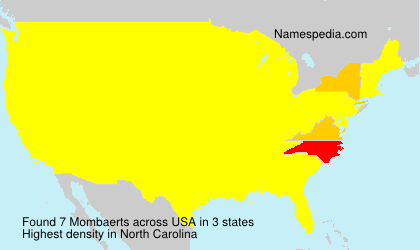 Surname Mombaerts in USA Surname Mombaerts in USA