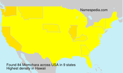 Surname Momohara in USA Surname Momohara in USA