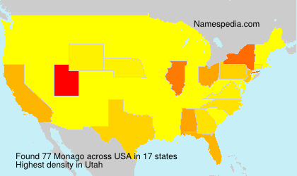 Surname Monago in USA Surname Monago in USA