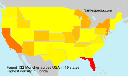Surname Moncher in USA Surname Moncher in USA