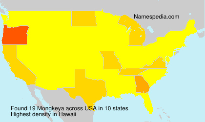 Surname Mongkeya in USA Surname Mongkeya in USA