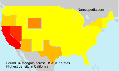 Surname Mongolo in USA Surname Mongolo in USA