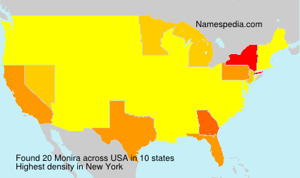 Surname Monira in USA Surname Monira in USA