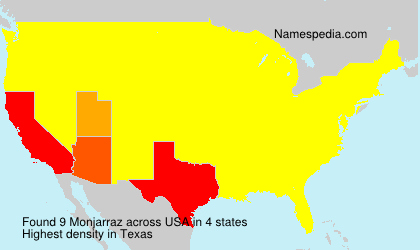 Surname Monjarraz in USA Surname Monjarraz in USA