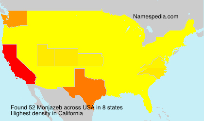 Surname Monjazeb in USA Surname Monjazeb in USA