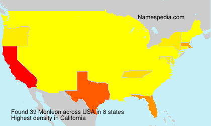 Surname Monleon in USA Surname Monleon in USA