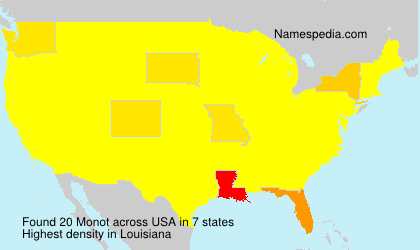 Surname Monot in USA Surname Monot in USA