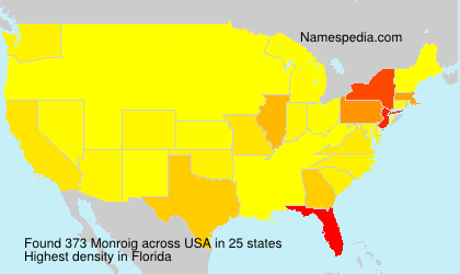 Surname Monroig in USA Surname Monroig in USA