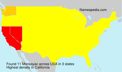 Surname Monsayac in USA Surname Monsayac in USA