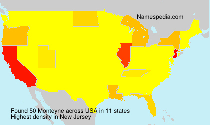 Surname Monteyne in USA Surname Monteyne in USA