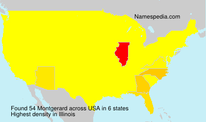 Surname Montgerard in USA Surname Montgerard in USA